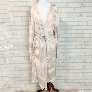 Eileen Fisher 100% Cotton Tie Dyed Robe Sz L S7